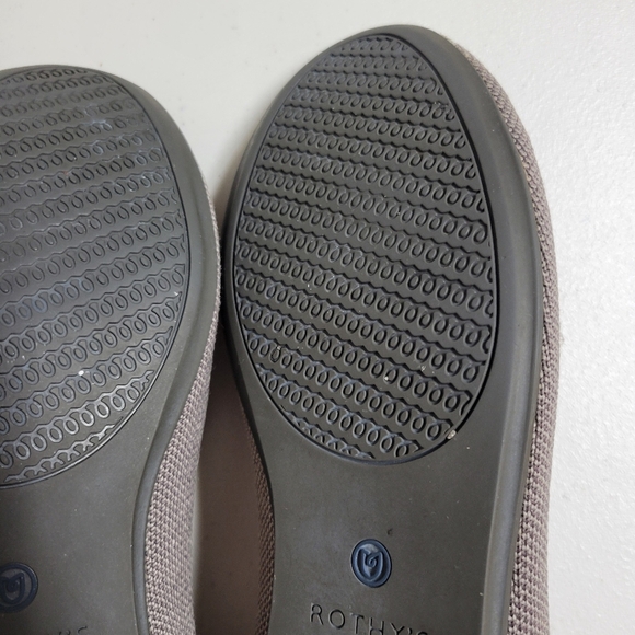 Rothy's The Loafer Mocha Round Toe Slip On Ballet Flat Shoes. - Picture 11 of 12